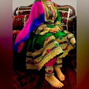 Afghan traditional dress set
